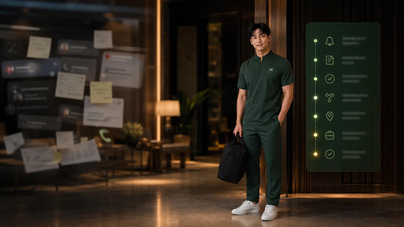 MMS Therapist ตรวจสอบงานก่อนรับ