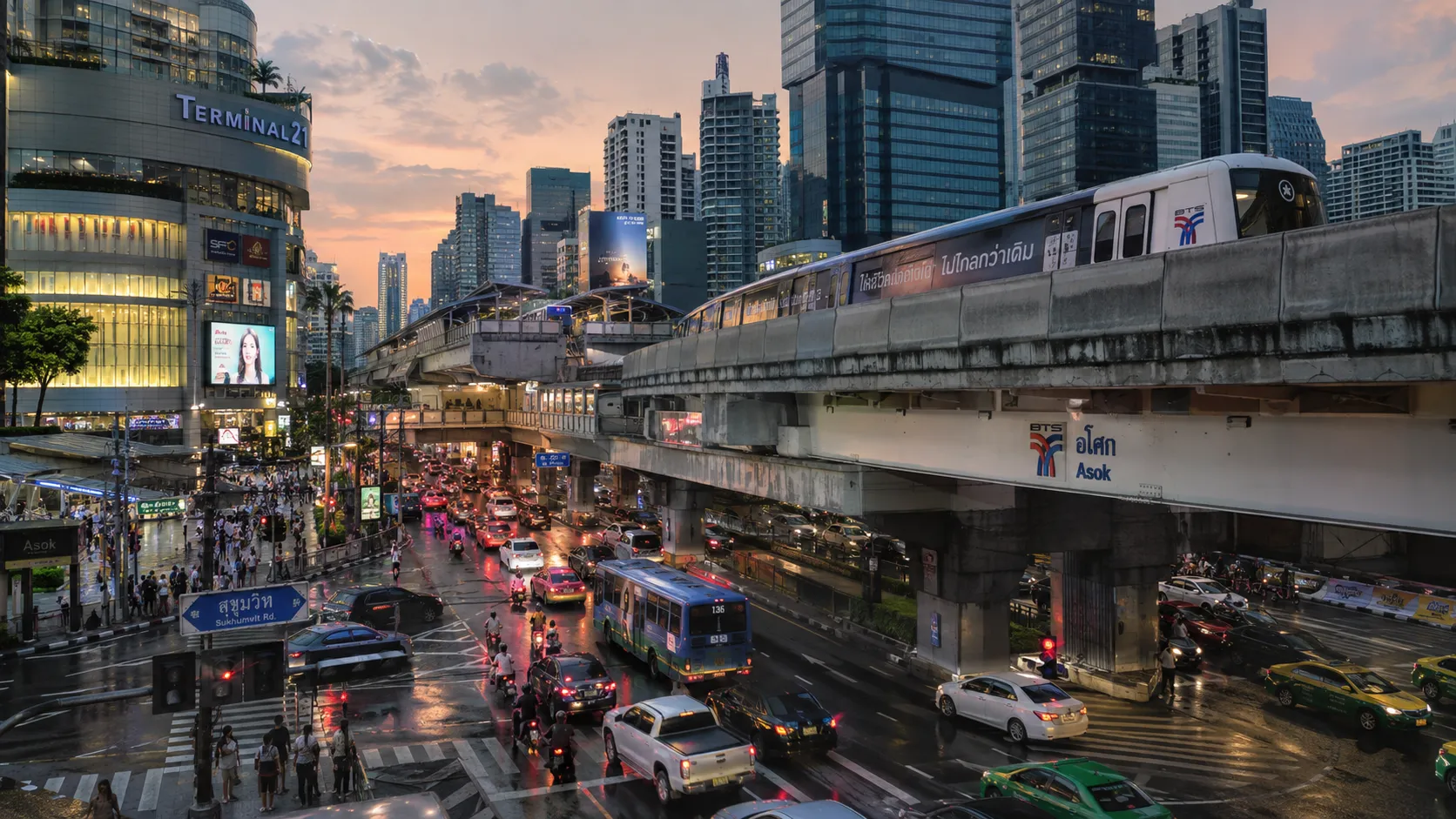 Bangkok request city mood