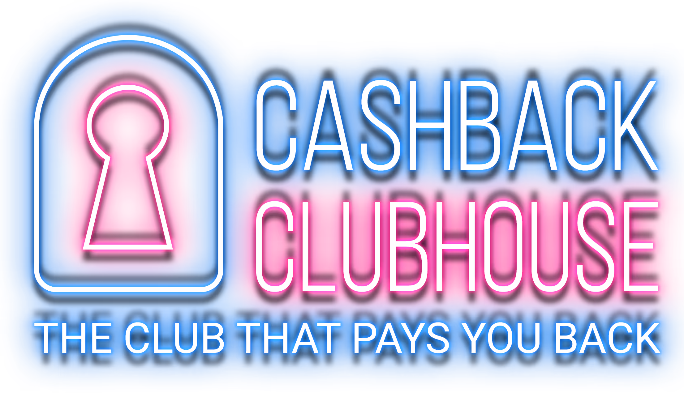 Cashback clubhouse logo Neon 