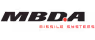 MBDA logo with tagline Proud in Action below in red.
