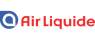 Air Liquide logo with a blue circular emblem and red text.
