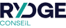 RYDGE CONSEIL logo with blue and teal text on white background.