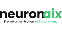 NeuronAix logo with slogan 'From Human Motion to Automation' featuring black and green text.