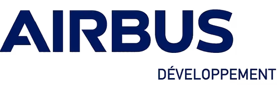 Airbus logo with the word 'Développement' underneath on a white background.