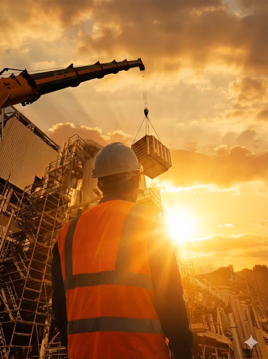 Fachgerechte Montage und Installation von industriellen Wärmetauscher durch Experten für einen reibungslosen Betriebsstart.