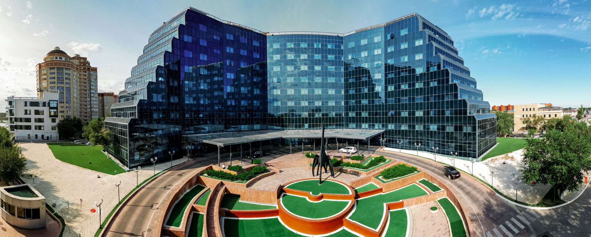 River Palace Hotel in Atyraū, Kazakhstan