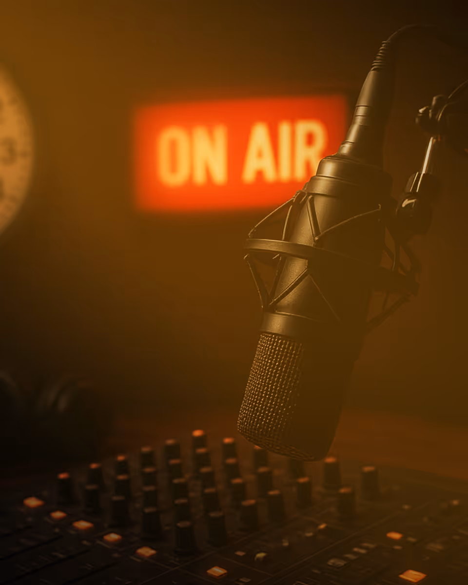 Production de spots publicitaires pour la radio ou les plateformes de streaming.