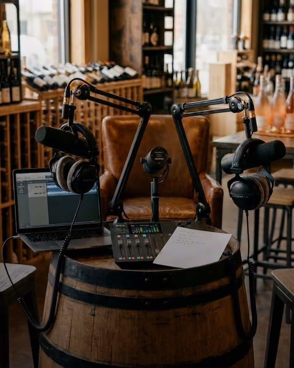 Studio nomade de qualité professionnelle.