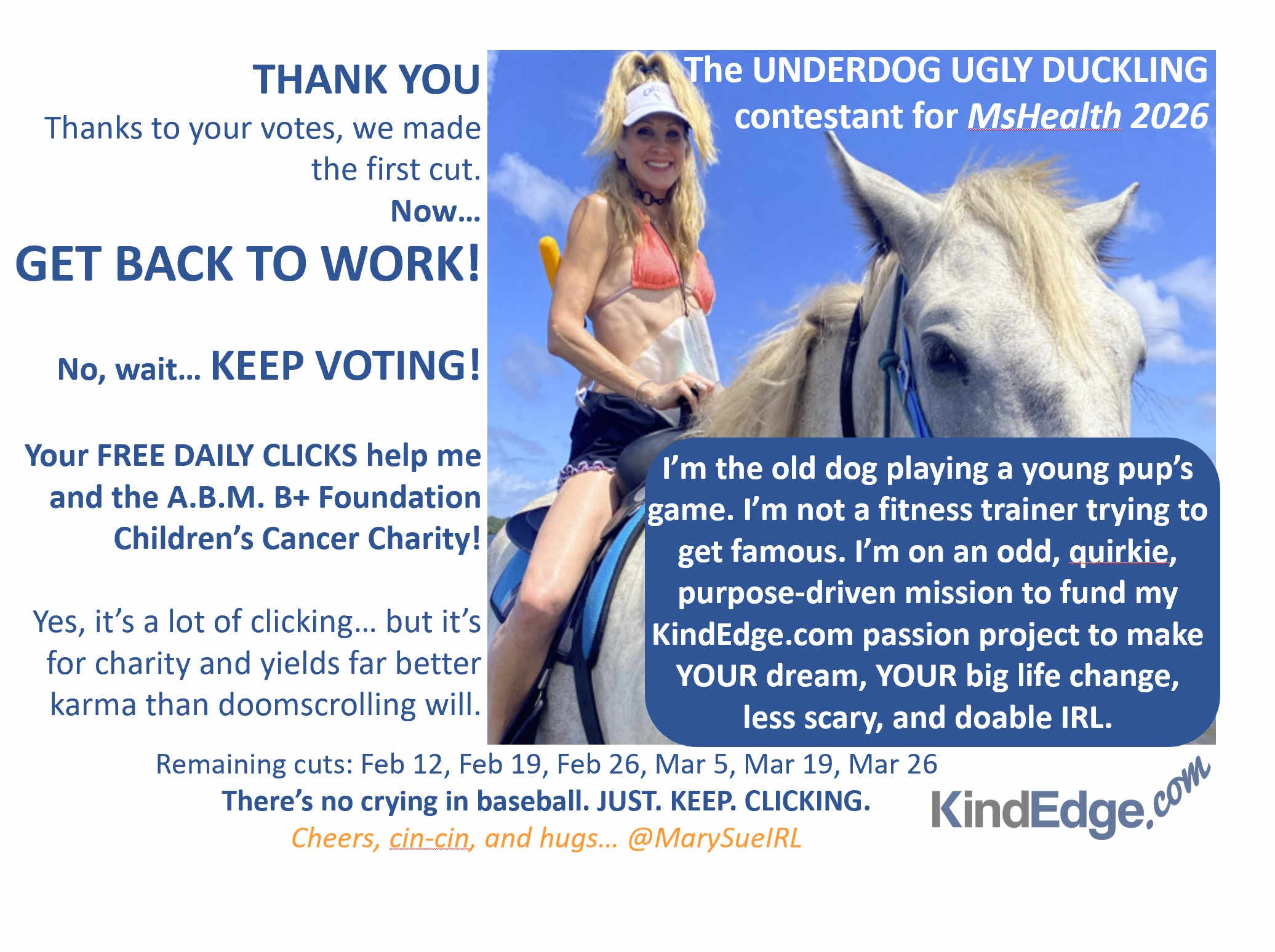 KindEdge.com @MarySueIRL MsHealth 2026