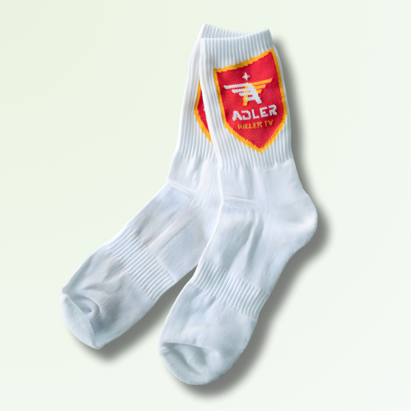 Weiße Socken von KTVA