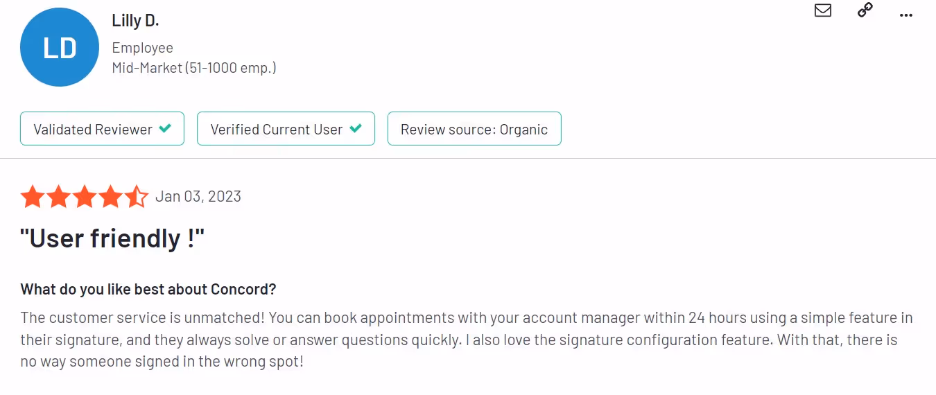 Best contract management softwares for MSP- Concord