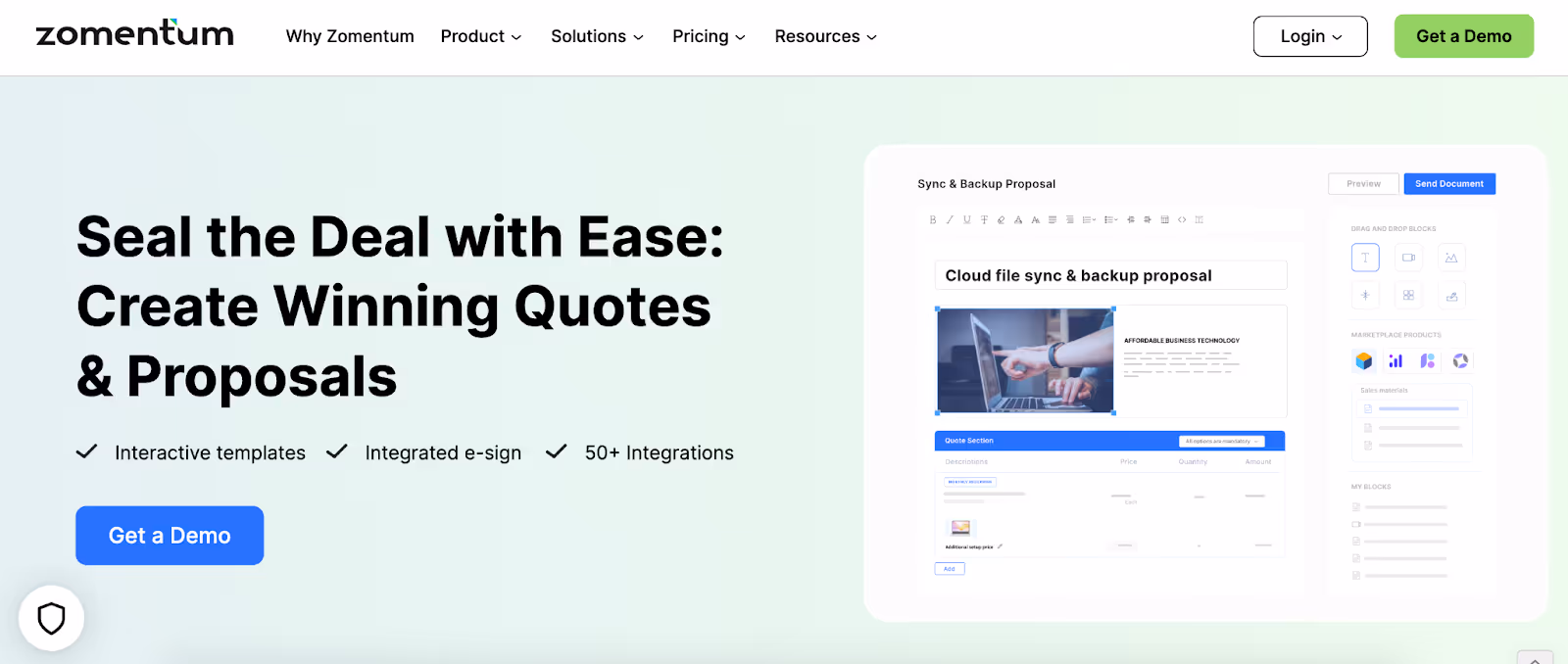 best sales proposal software for msp