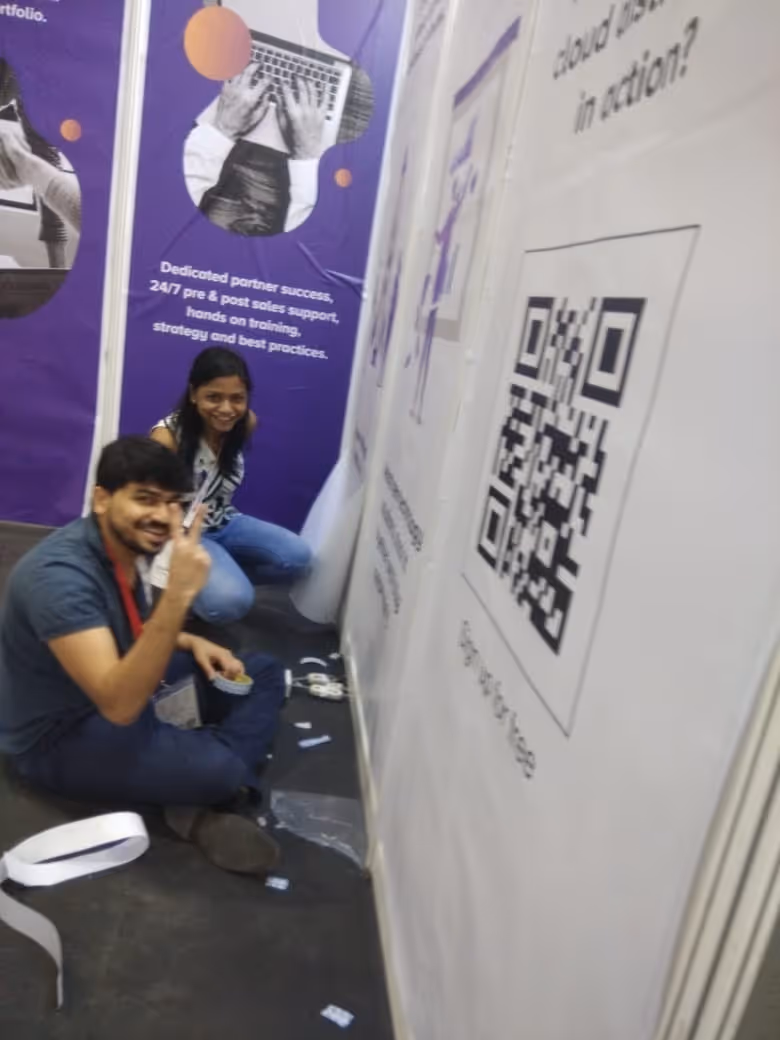 Shruti & Rahil hands on with their first marketing plan.