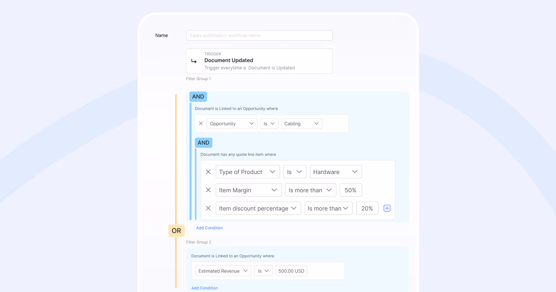 Approval Rules Enhancements