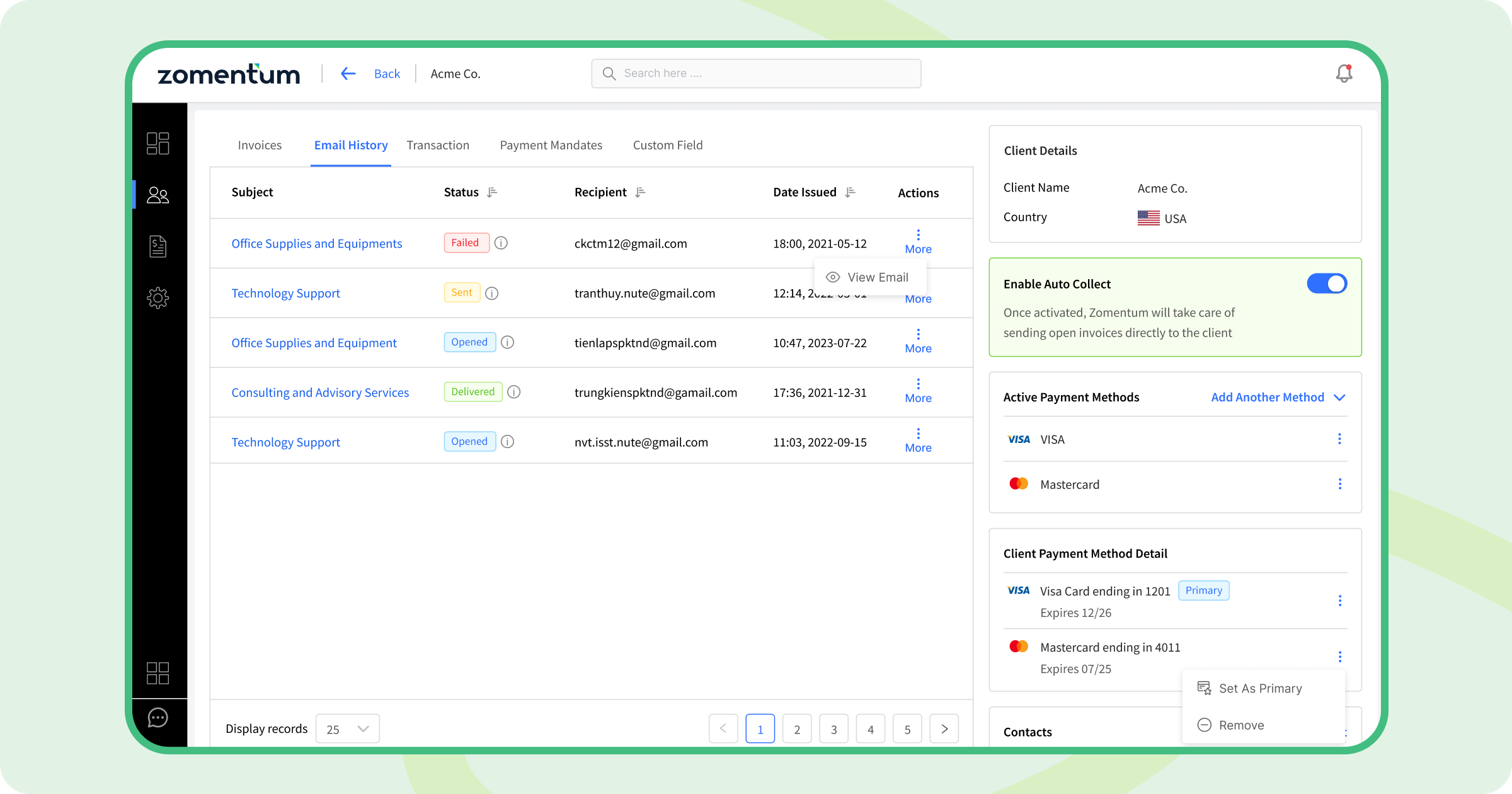 Improved Email Tracking and Contact Differentiation