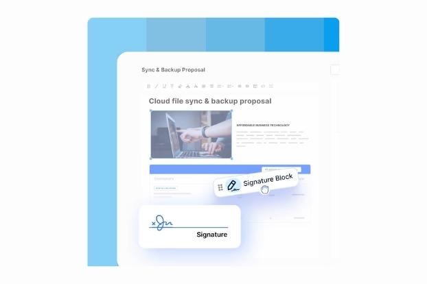 Zomentum E-signature for MSPs and IT Providers