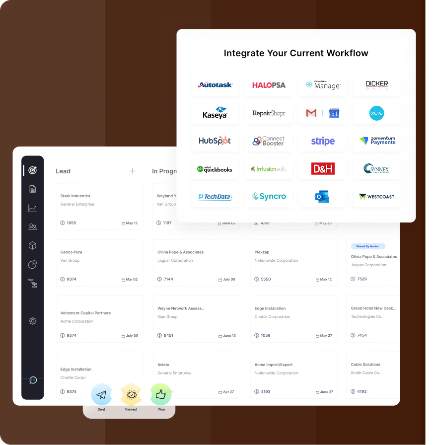 Deep Integrations Across Your Entire MSP Stack