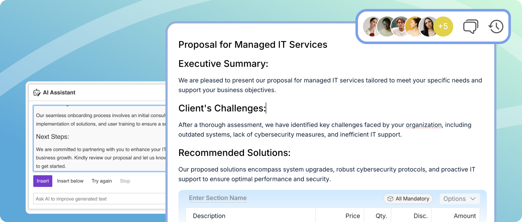 Proposal Management Software