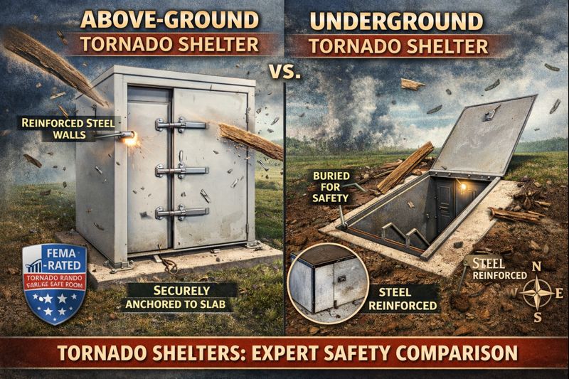 Tornado Shelters Above Ground: Are They Safe?