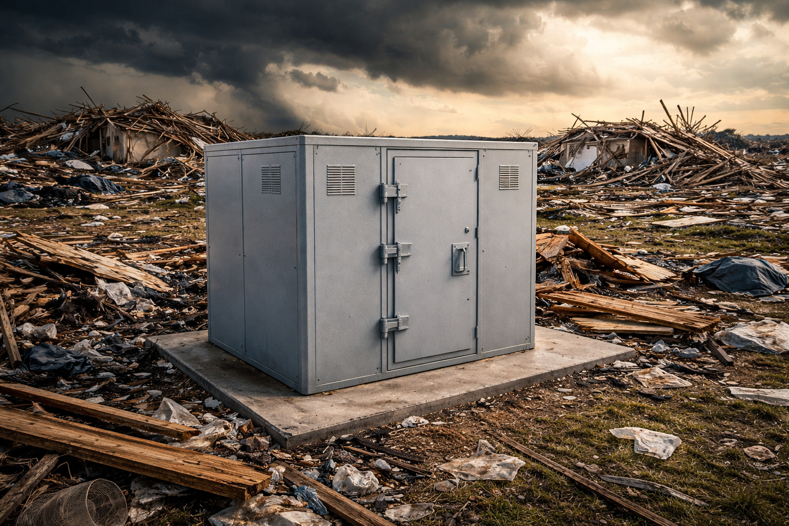 storm shelter installation