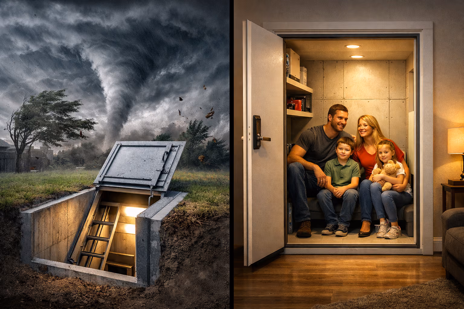 tornado shelter vs safe room key differences