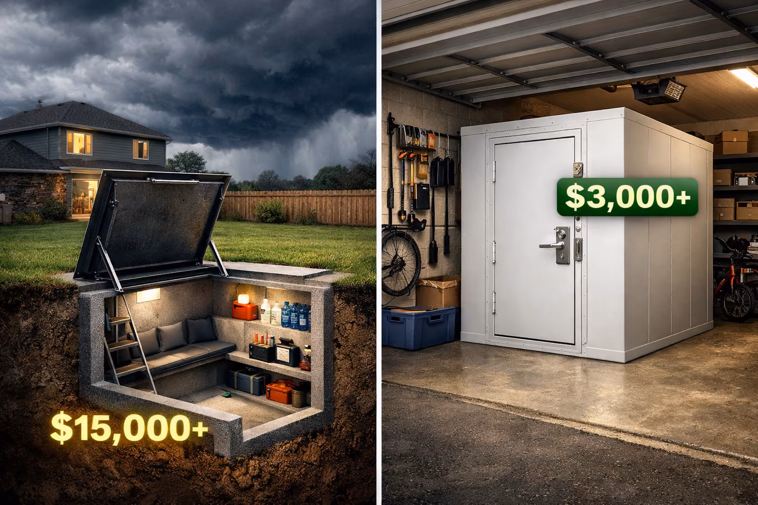 storm shelter cost us average prices