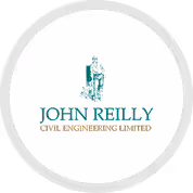 Customer testimonials section featuring logos and quotes from construction clients by John Relly