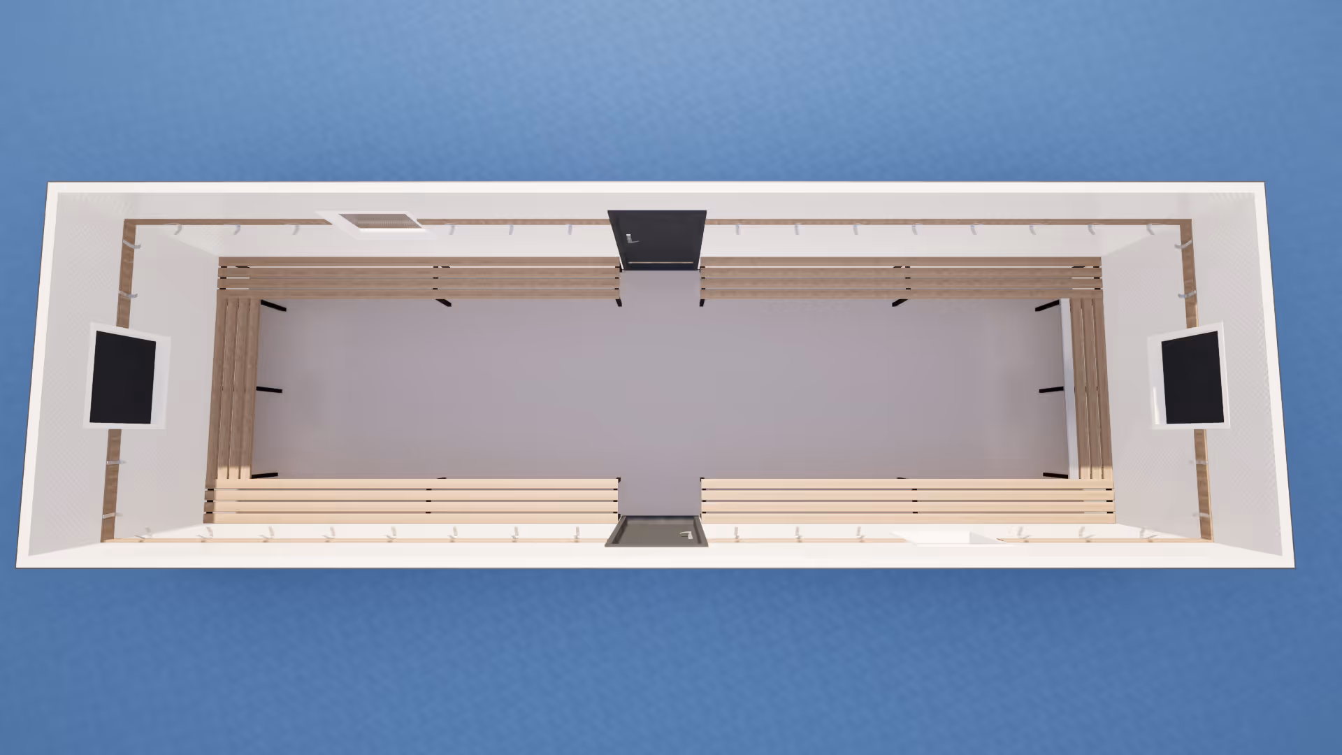 32x10 large cabins for teams and major construction projects.