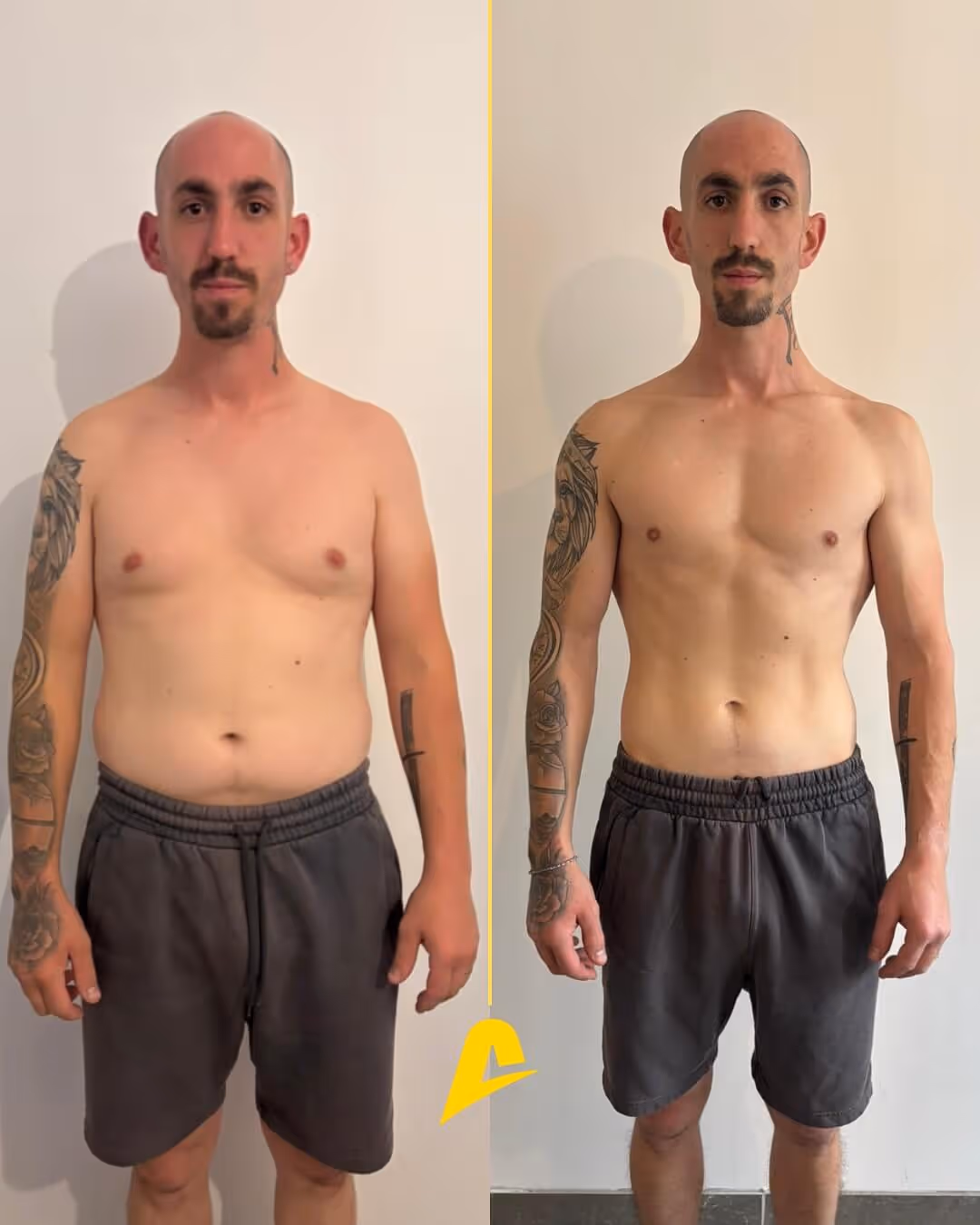 Avant après - résultats coaching 