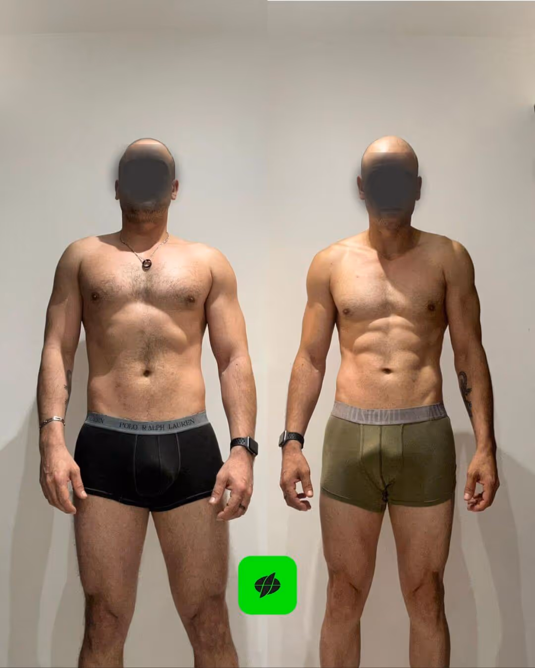 Avant après - résultats coaching 