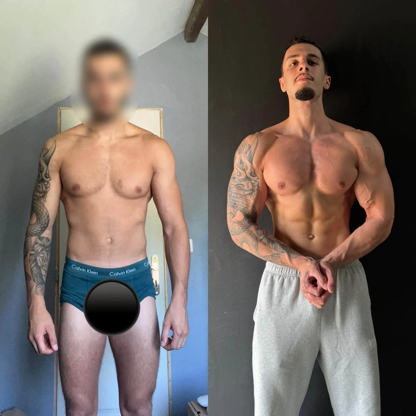 Avant après - résultats coaching 