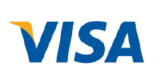 VISA Kreditkartenlogo.