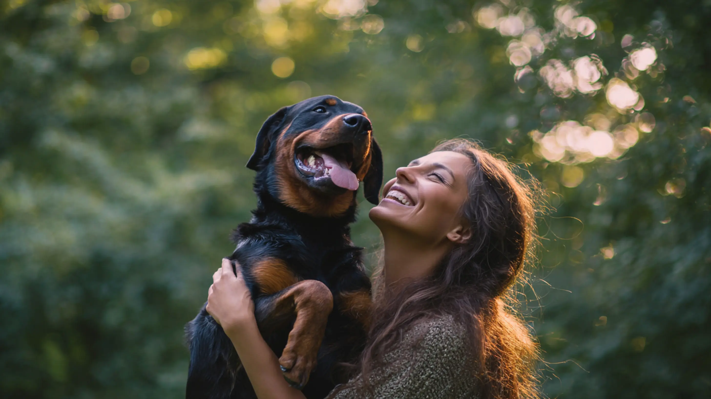 Une promenade avec un grand chien qui a de l'arthrose mais qui bouge