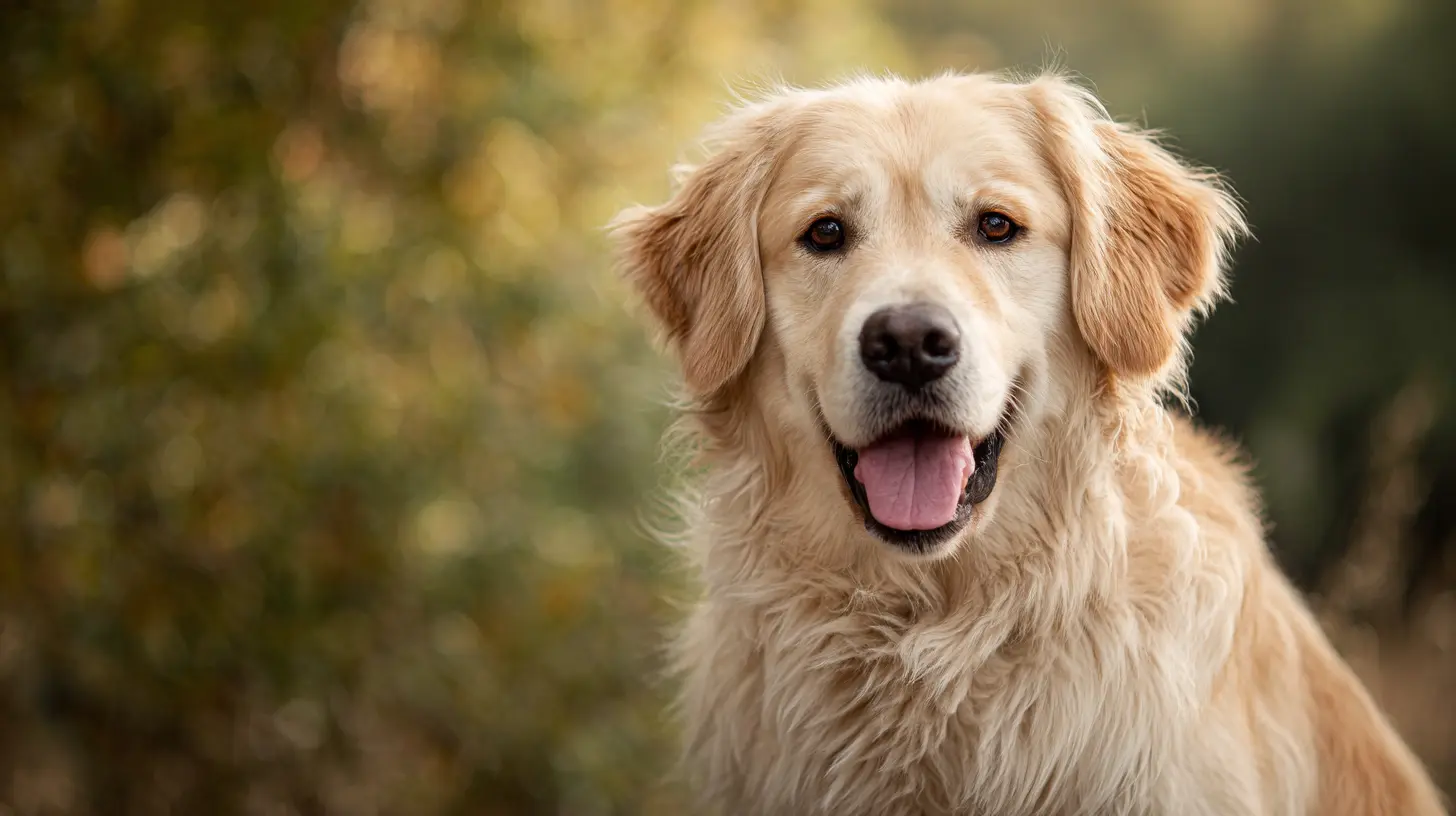 Golden Retriever extérieur