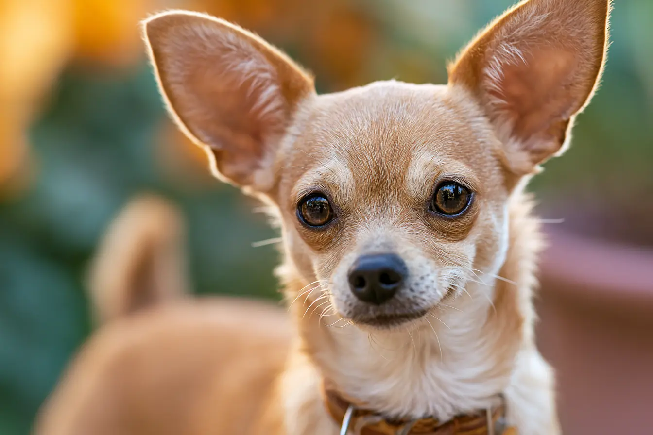 Chihuahua en gros plan