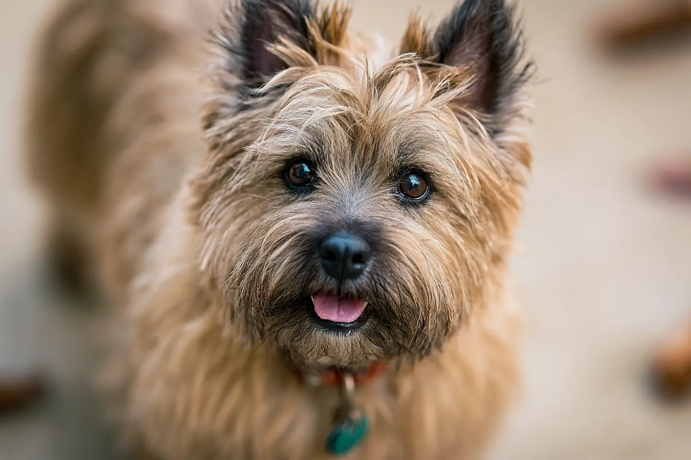  Cairn Terrier de face