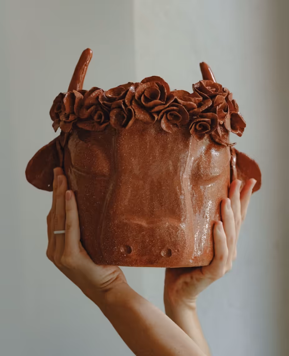 An cover for the event: an example of product produced during the Glazing Event.