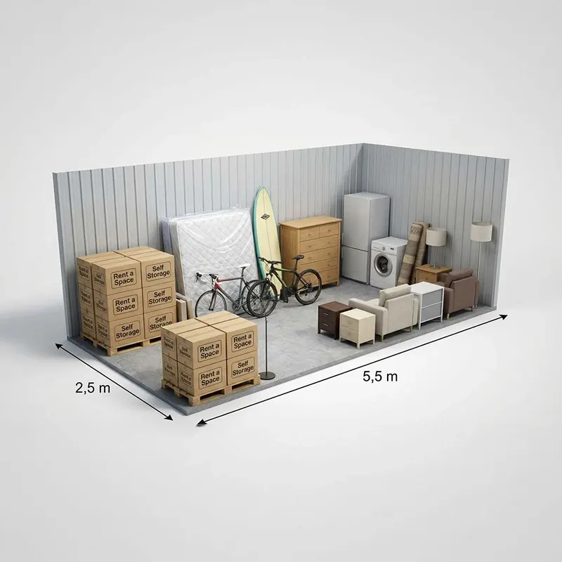 Opslagruimte huren betaalbaar