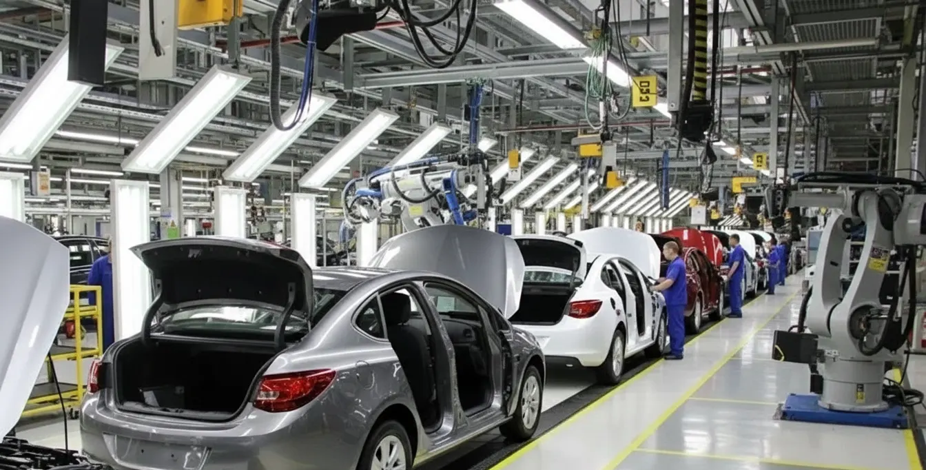 Automotive manufacturing with injection molded components and plastic parts production#1.6