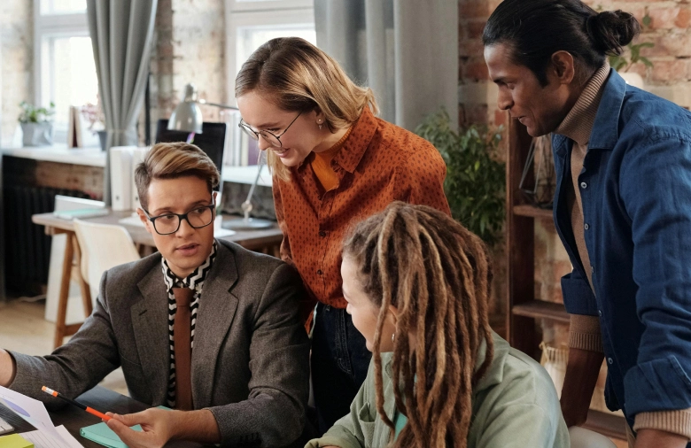 working with colleagues