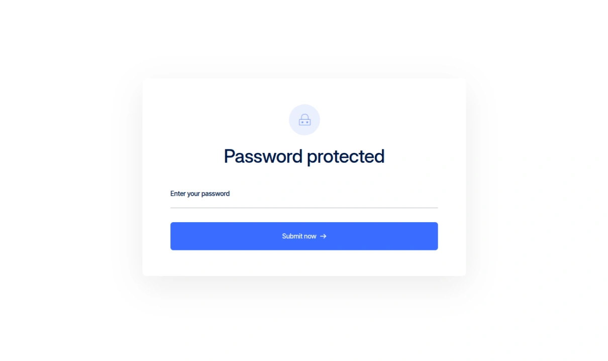 Sriveo-landing-password-protected-image