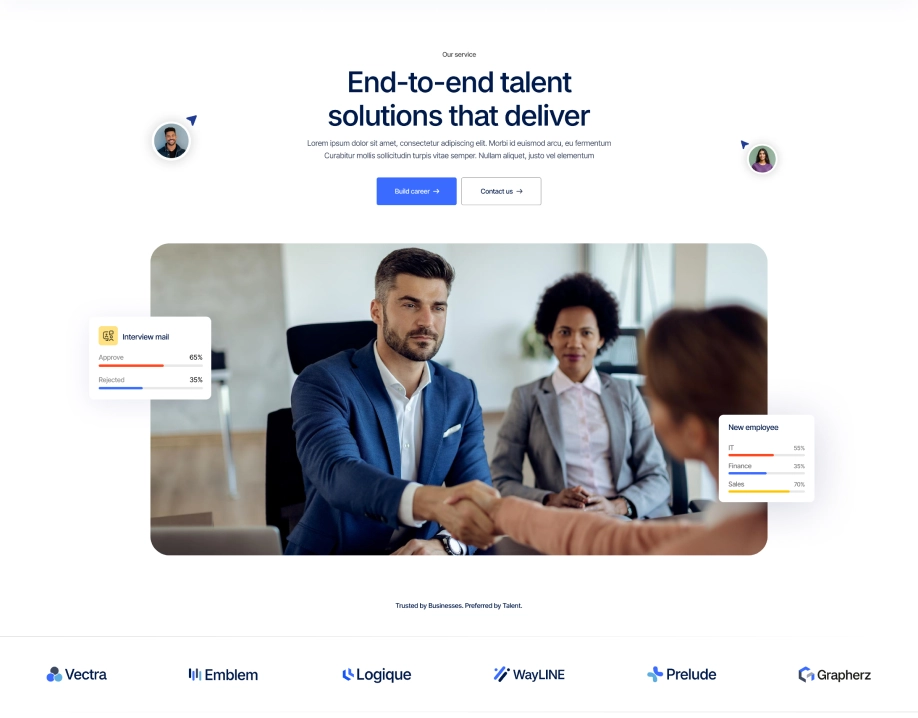 Sriveo-landing-service