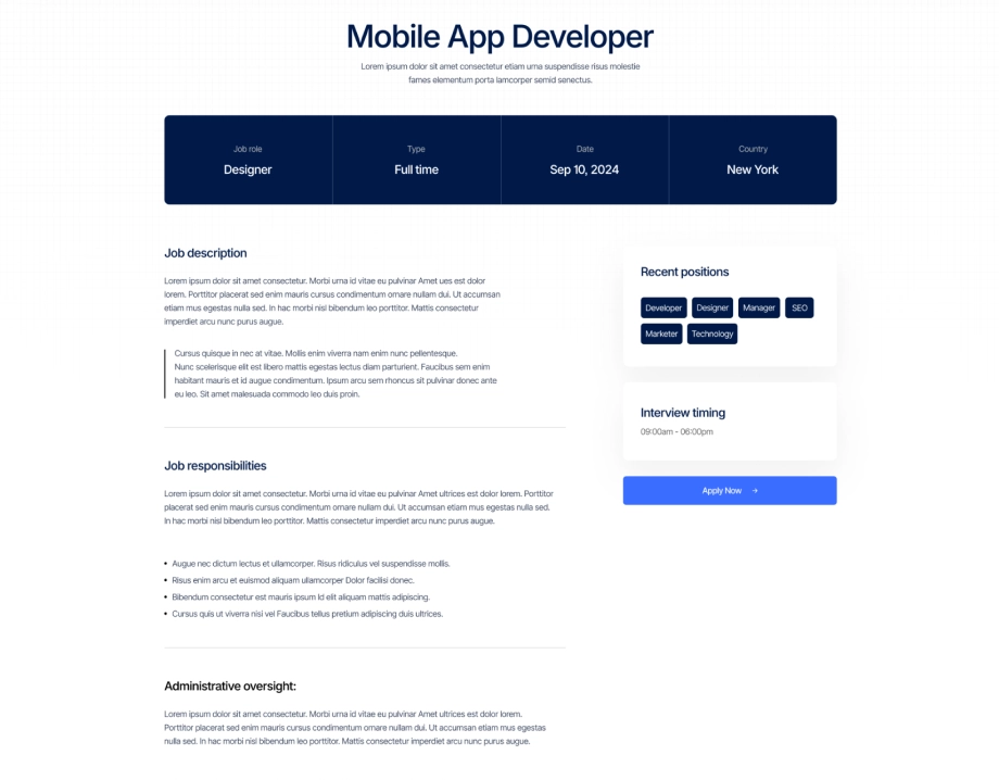 Sriveo-landing-job-details