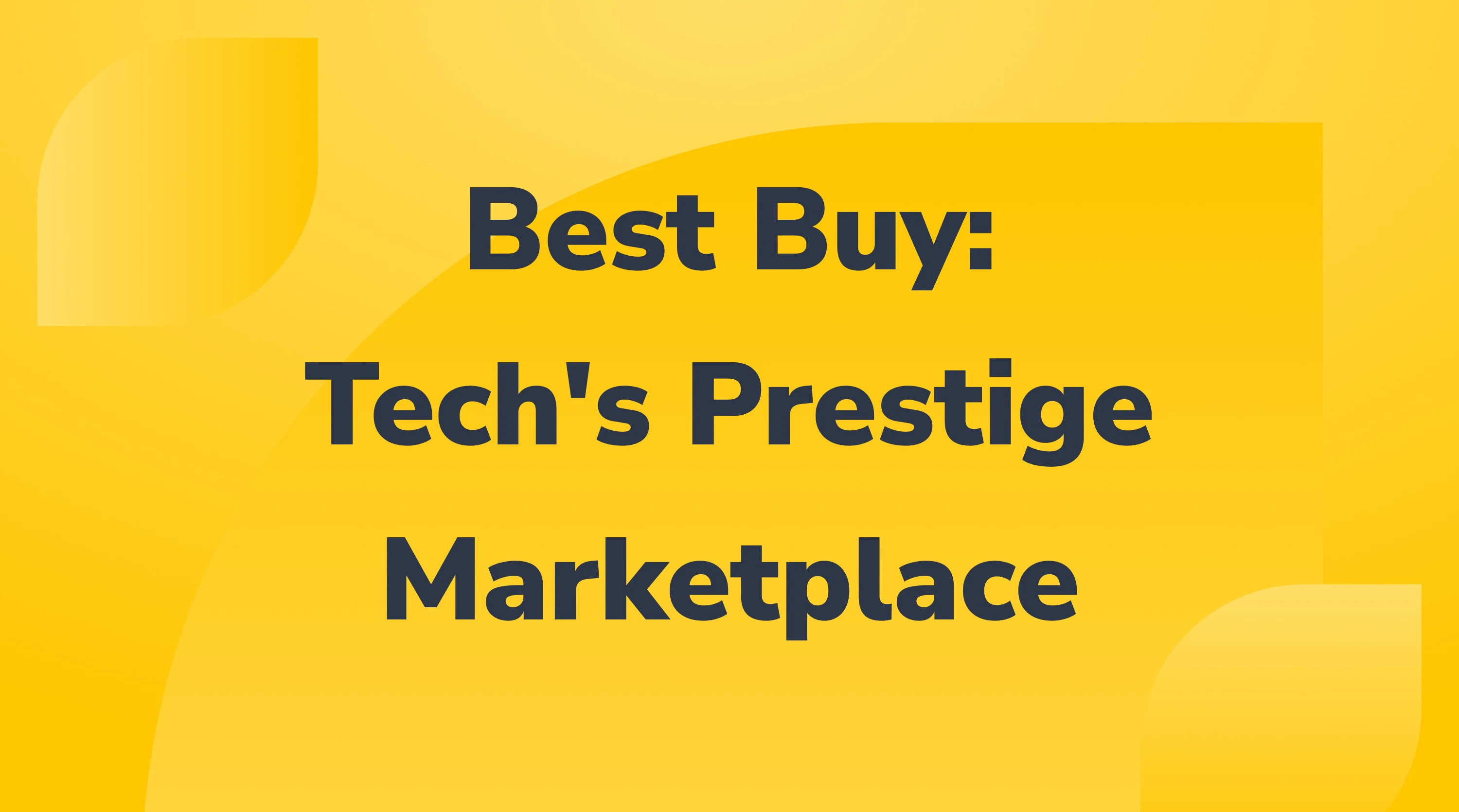 Launching on Best Buy