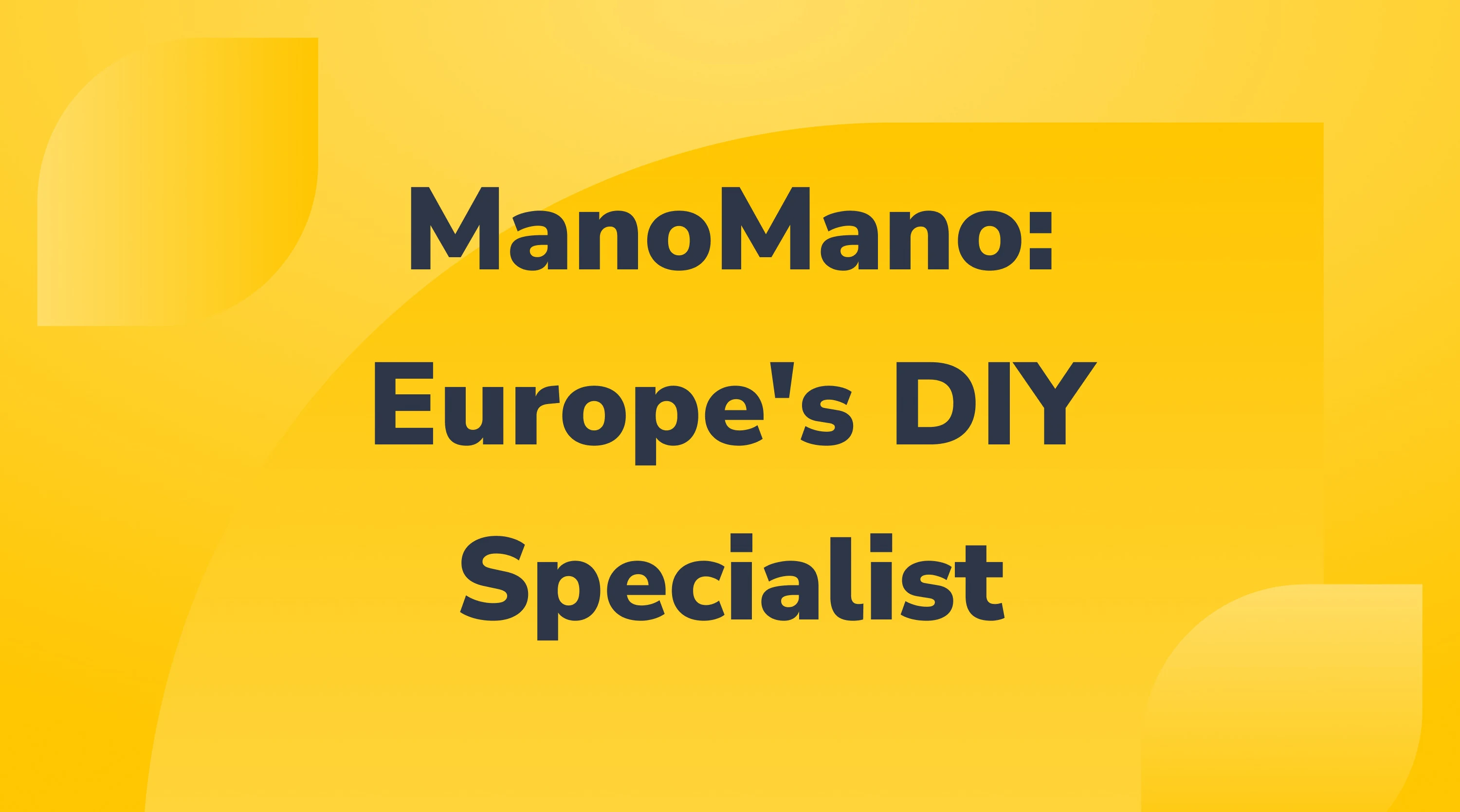 Mastering the ManoMano Marketplace