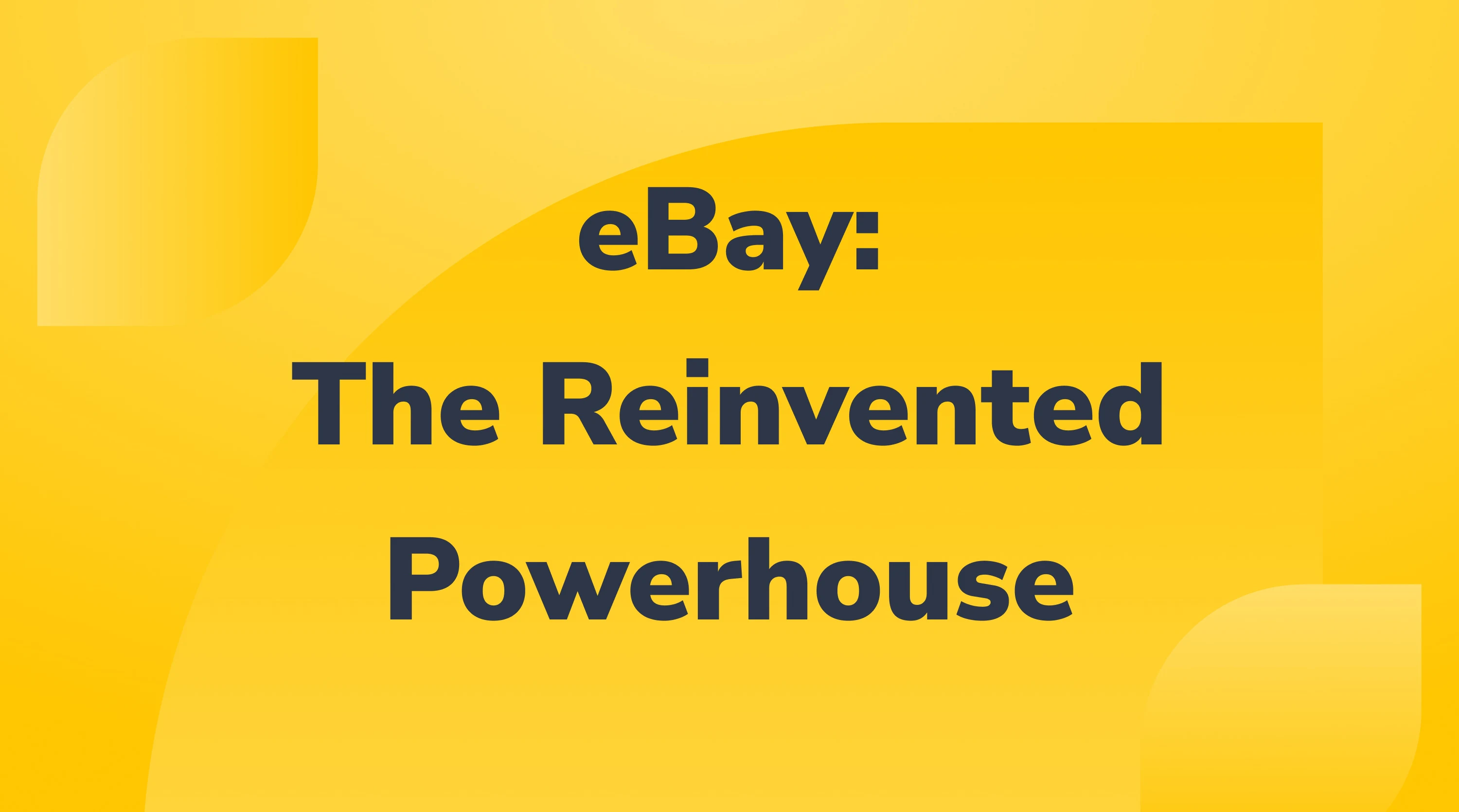 Dominating eBay in 2026