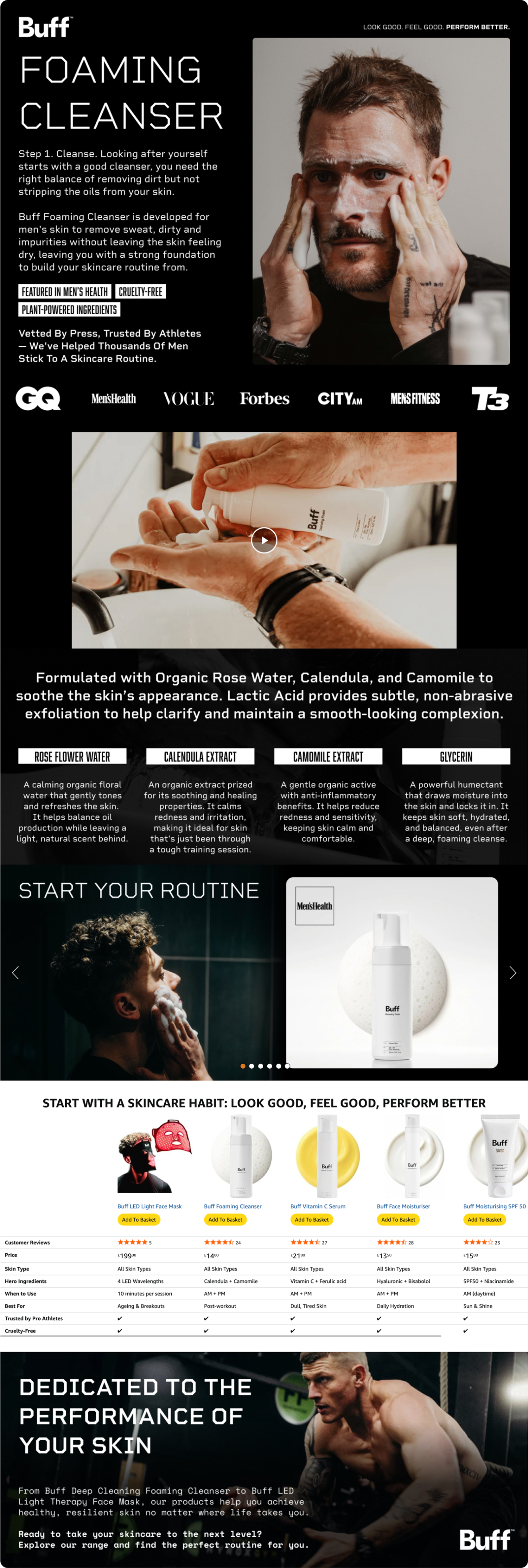 Buff Foaming Face Cleanser