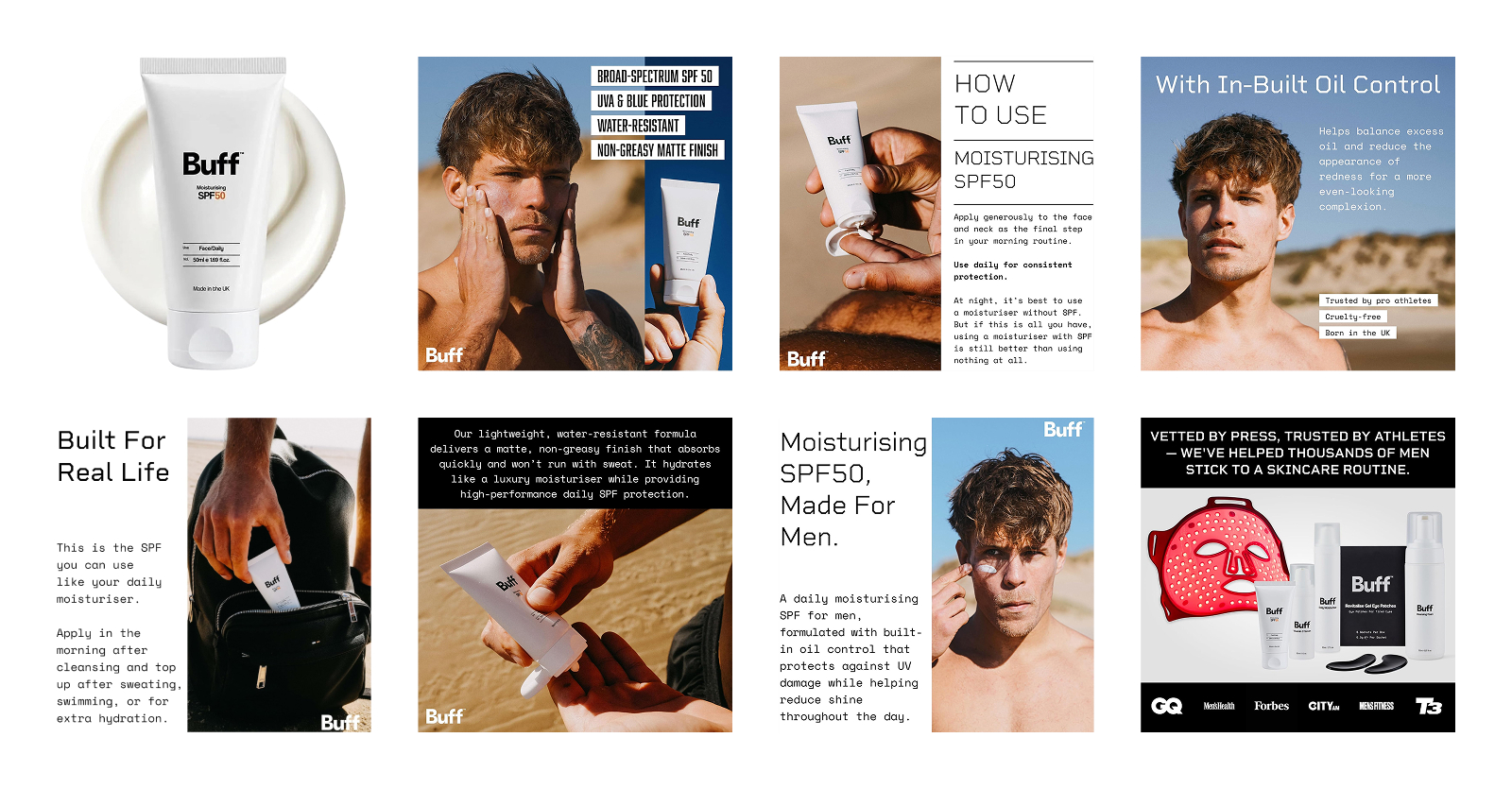 Buff Moisturising SPF 50