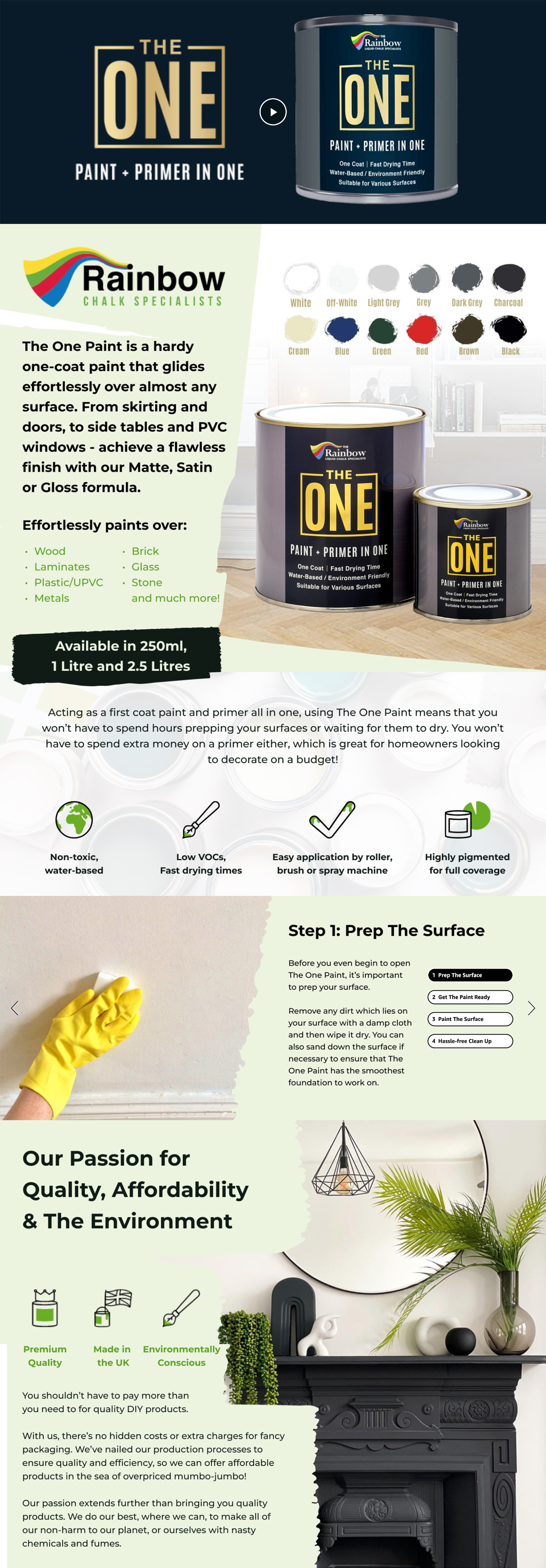 THE ONE All-In-One Paint & Primer