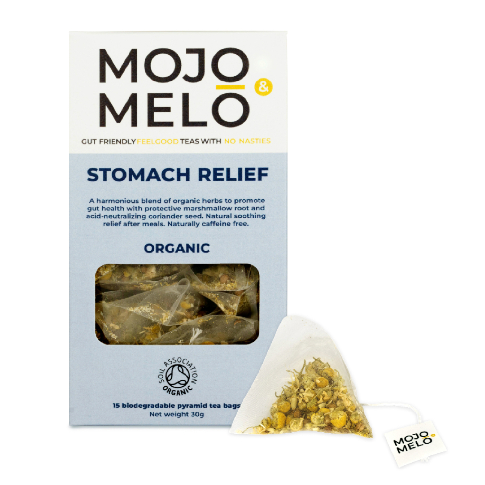 Mojo & Melo Organic Stomach Relief Tea